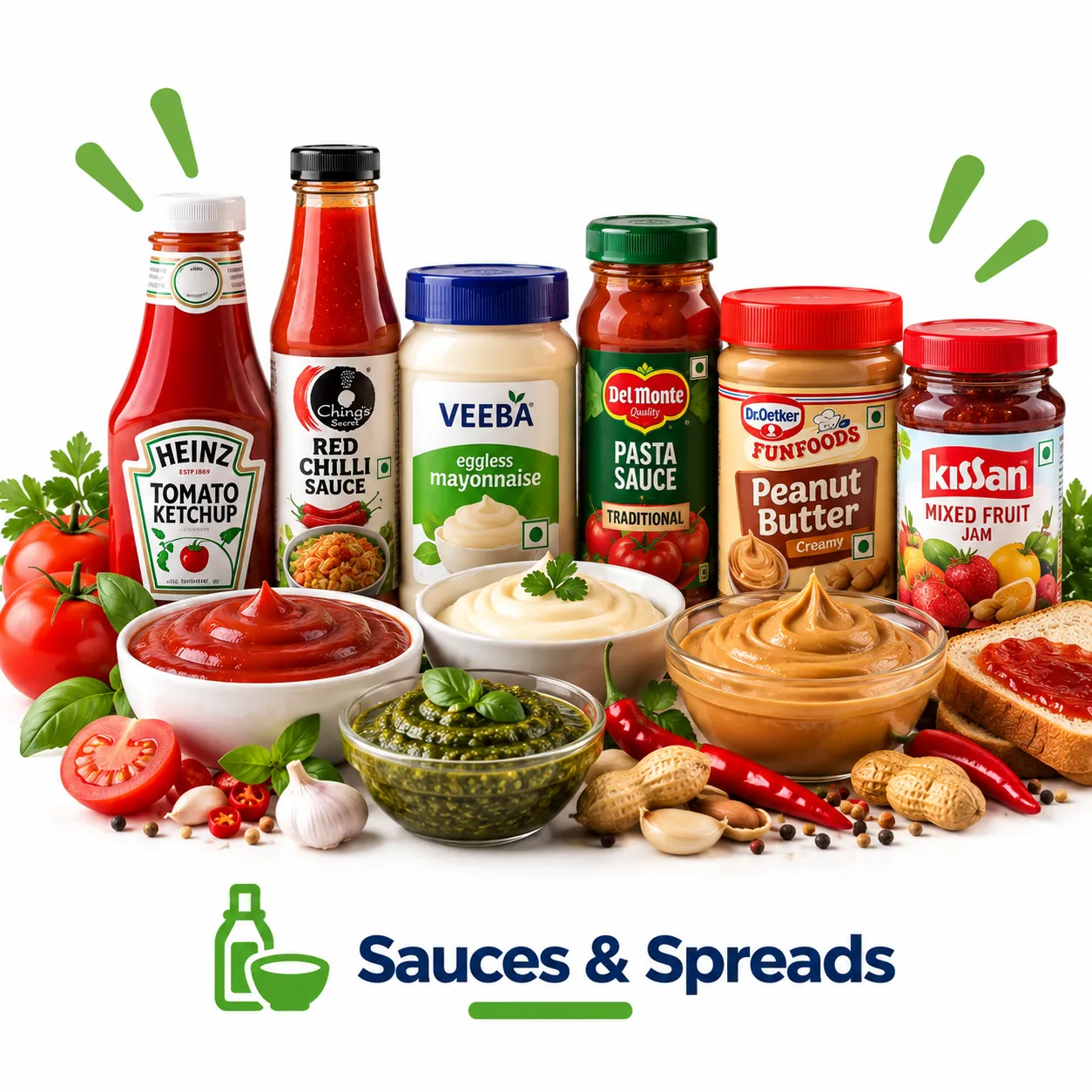 Kissan Fresh Tomato Ketchup (Mega Pack)